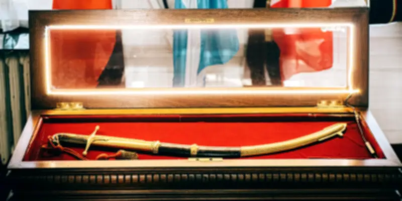 Le drapeau historique de l'Argentine conservé dans un musée du Pas-de-Calais