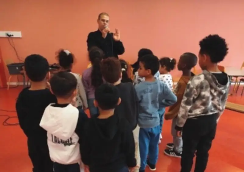 Le Florida initie 220 écoliers au beatbox avec des ateliers et un spectacle