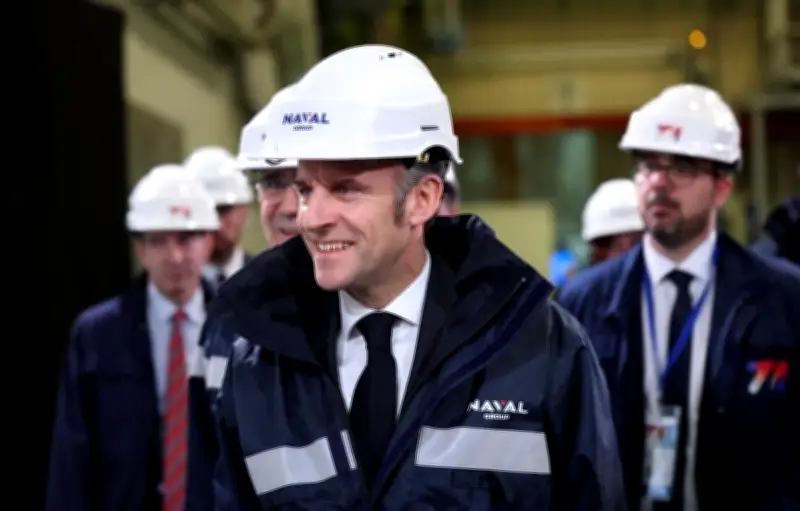 Le futur porte-avions France Libre dévoilé par Macron : un géant nucléaire pour 2038
