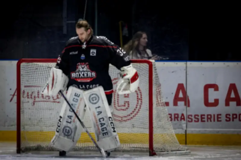 Le gardien de hockey, pièce maîtresse des Boxers de Bordeaux en play-offs