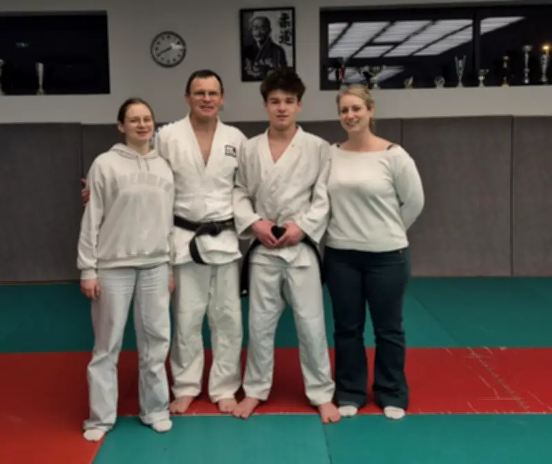Le Judo Club Morlanais célèbre l'ascension de Joris vers la ceinture noire