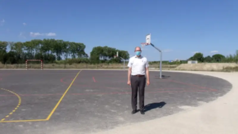 Le lycée agricole Bonne Terre prêt pour la rentrée avec un nouveau terrain de sport