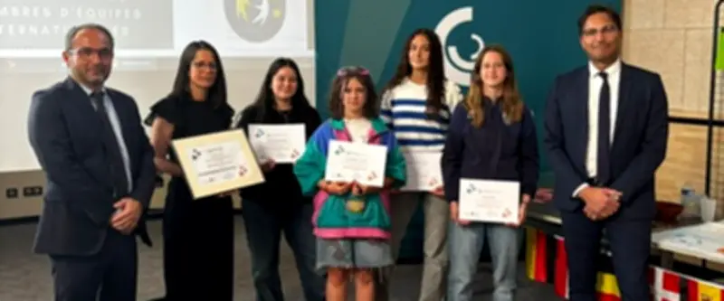 Le lycée Chaptal reçoit le label e-Twinning lors des Erasmus Days à Mende