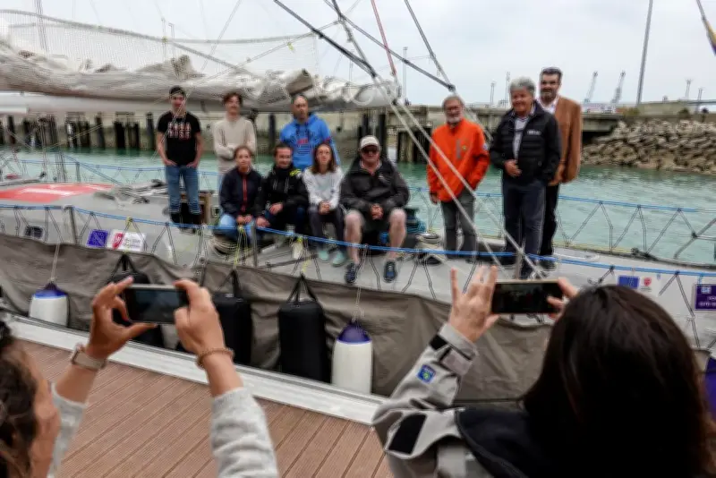 Le Lycée maritime de La Rochelle traverse l'Atlantique en voile, film projeté à Fouras