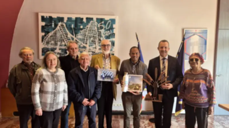 Le maire malgache Jimmy Randriantsoa en visite à La Grande-Motte pour renforcer les liens