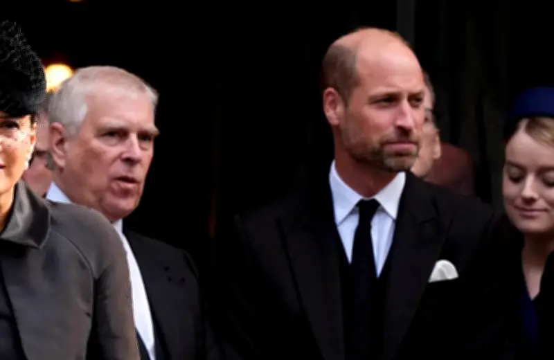 Le prince Andrew tente en vain de se réconcilier avec William lors des funérailles