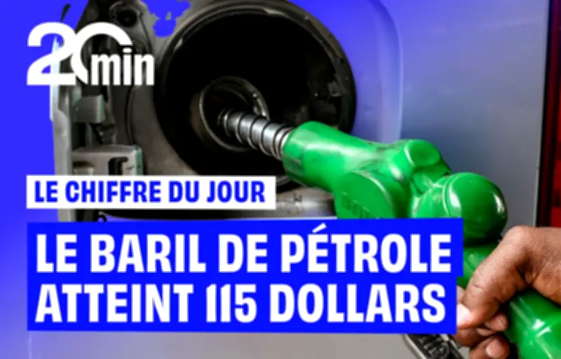 Le pétrole dépasse 115 $ le baril après l'escalade militaire iranienne au Moyen-Orient