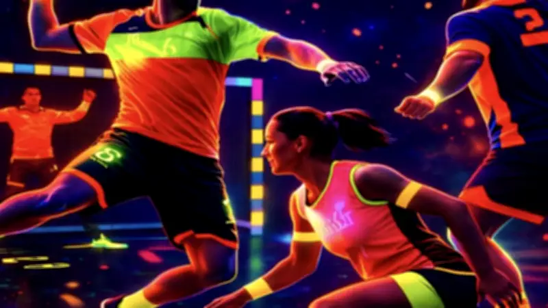 Le RCM Handball innove avec un tournoi fluo immersif à Montagnac