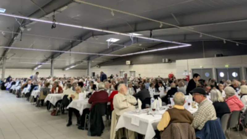 Le repas des aînés de Cœur de Lozère attire 500 convives à Mende