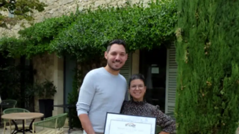 Le restaurant La Belle Vie à Saint-Hilaire-d'Ozilhan décroche sa première étoile Michelin