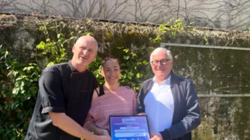 Le restaurant La Chapelle récompensé par le Prix Qualité de la CCI de l'Hérault