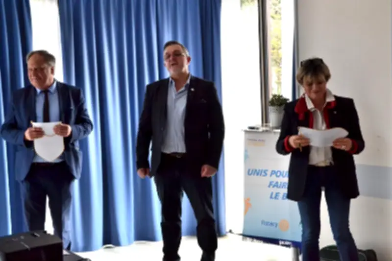 Le Rotary Club de Mérignac réunit élus et membres pour sa réunion statutaire annuelle