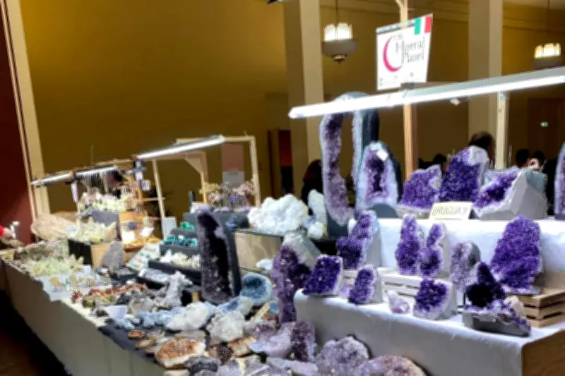 Le Salon des Minéraux de Menton dévoile ses trésors naturels du monde entier