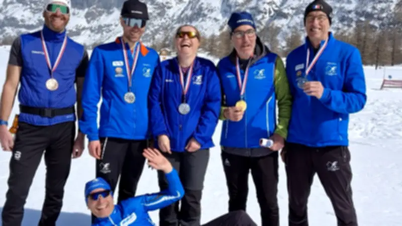 Le Ski club Margeride Lozère brille aux championnats de France masters de ski