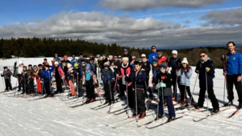 Le Ski club Margeride Lozère célèbre sa 47e édition de stage d'hiver avec succès