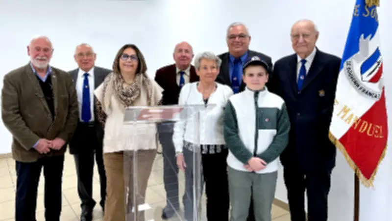 Le Souvenir français de Manduel-Redessan renouvelle son bureau et accueille trois jeunes