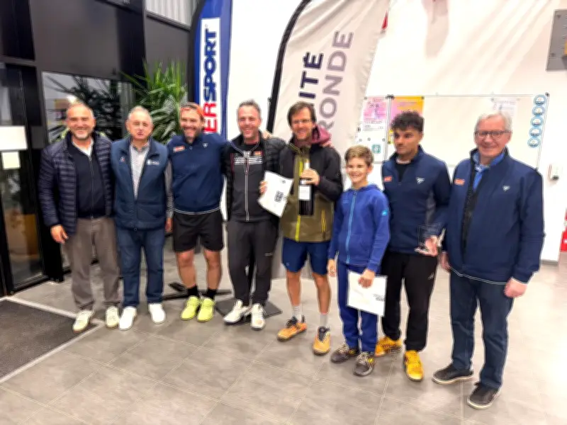 Le Tennis Club de La Teste-de-Buch remporte sa première coupe de Gironde après un double renversant
