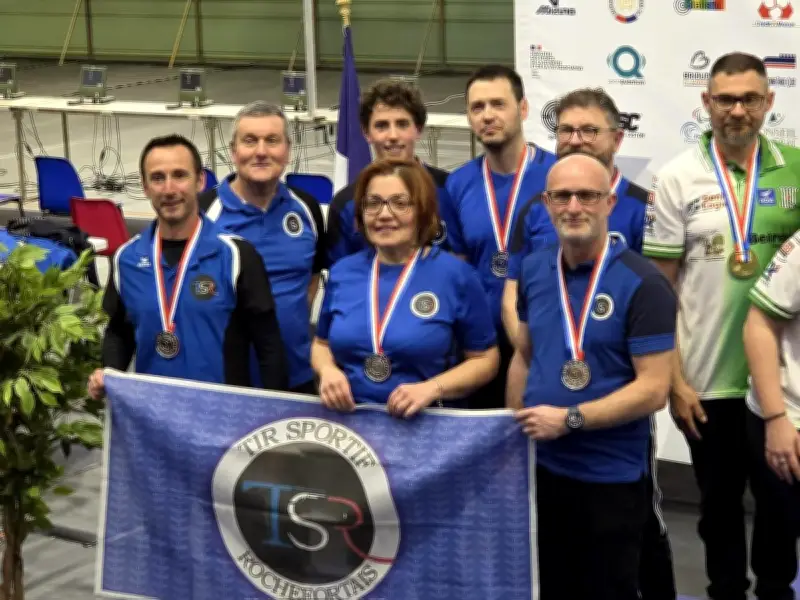 Le Tir Sportif Rochefortais vice-champion de France et promu en première division