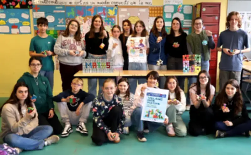 Le Village des maths anime le collège Jean-Rostand de Tartas avec des ateliers ludiques