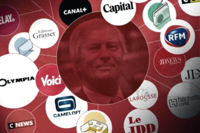 L'empire médiatique de Vincent Bolloré : une infographie révélatrice de son influence tentaculaire