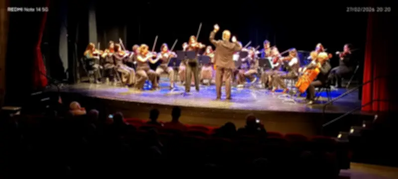 L'ensemble à cordes de l'école de musique enchante le public au Bois fleuri