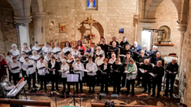 L'Ensemble Vocal de Grabels interprète le Magnificat de Rutter à Ganges
