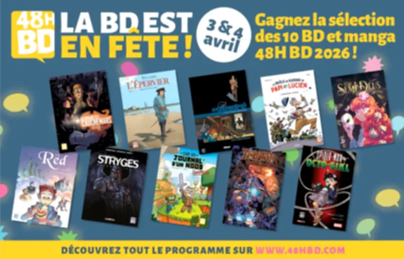Les 48H BD 2026 : 14e édition d'un événement incontournable pour les amateurs de 9e art