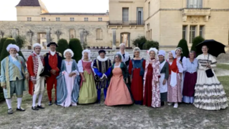 Les Amis du Château de Castries font revivre le XVIIIe siècle à l'Escale à Sète