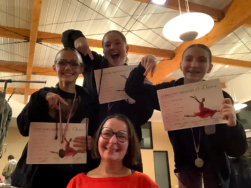 Les Ateliers de la Danse de Misson brillent au Concours aquitain avec trois prix