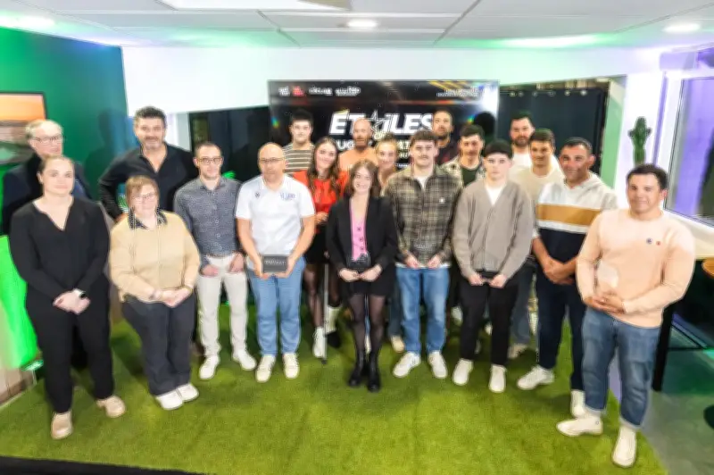 Les clubs amateurs du rugby béarnais célébrés lors des Étoiles du rugby amateur à Pau