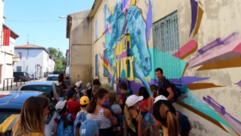 Les écoliers de Nîmes découvrent l'écologie et l'art urbain lors des Journées méditerranéennes