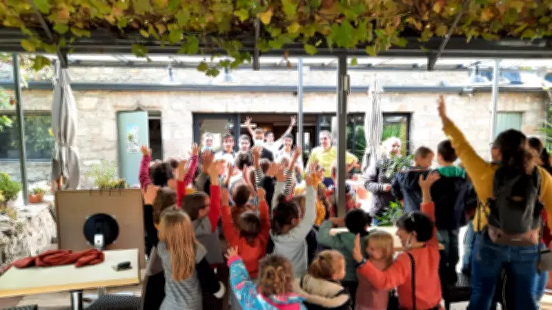 Les écoliers de Sainte-Énimie initiés aux plaisirs du goût à l'Auberge du Moulin