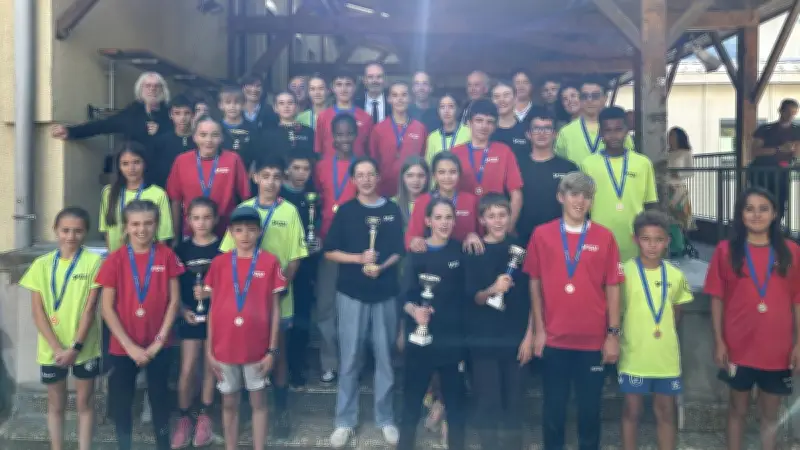 Les collégiens de Mende courent 1 600 km pour l'association ELA lors d'un cross solidaire