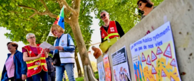 Les fonctionnaires d'Alès en grève contre le budget 2026 et la baisse des effectifs