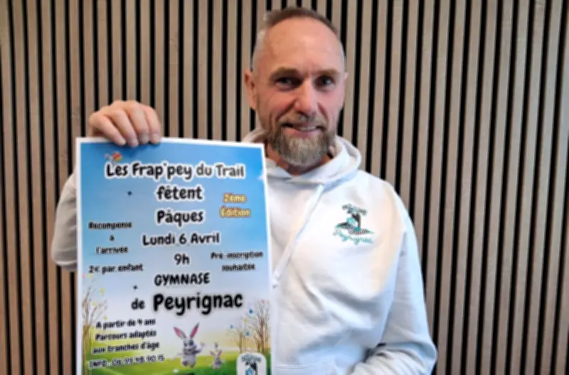Les Frap'Pey du trail organisent leur animation pascale pour jeunes coureurs à Peyrignac