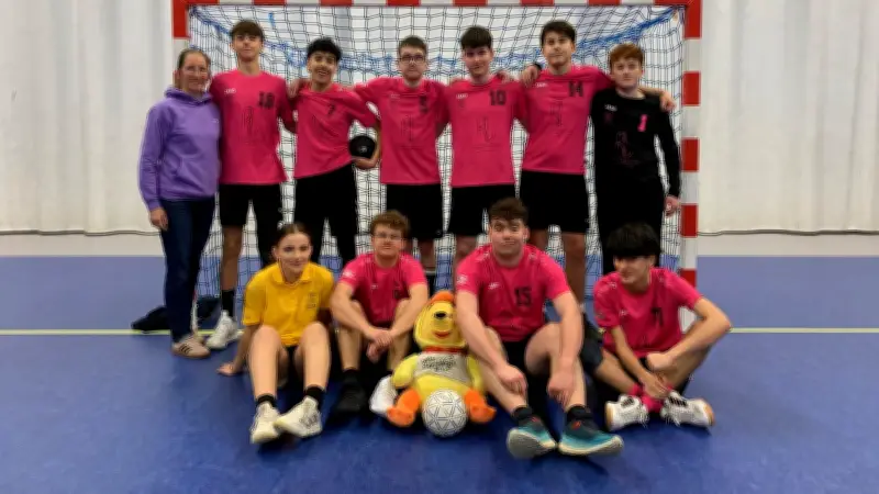 Les handballeurs du Sacré-Cœur brillent au championnat national Ugsel