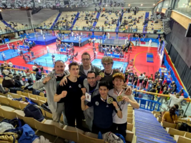 Les karatékas de Saint-Pierre-du-Mont brillent à l'Open International de Paris