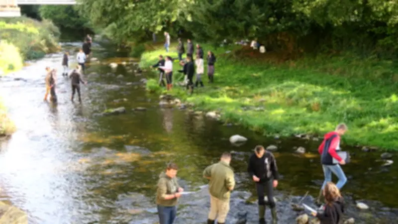 Les lycéens de Terre Nouvelle étudient la gestion de l'eau sur la Colagne en Lozère