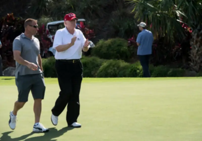 Les parties de golf de Trump coûtent des dizaines de millions aux contribuables américains