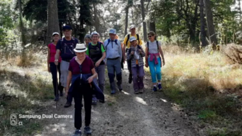 Les Randonneurs Gévaudanais enivrés par la nature lozérienne