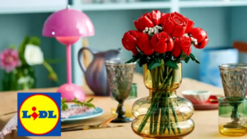 Lidl casse les prix : le bouquet de roses LEGO Icons à -25% pour une décoration florale éternelle