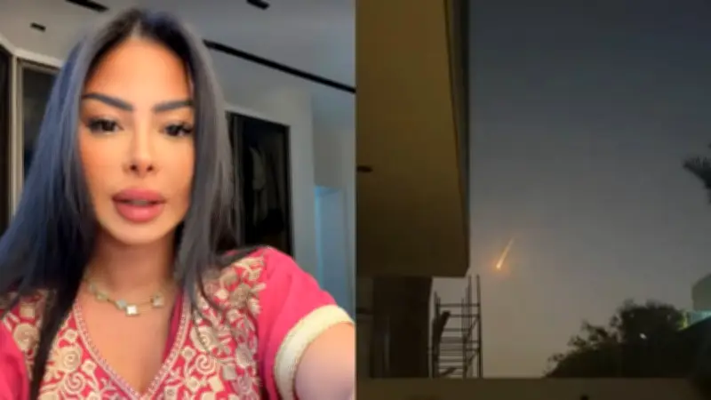 L'influenceuse Maëva Ghennam prise au piège à Dubaï pendant les frappes iraniennes
