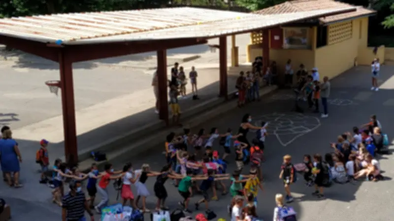 Lodève : Le Réveil Lodévois offre une fin d'année musicale aux élèves de Saint-Joseph