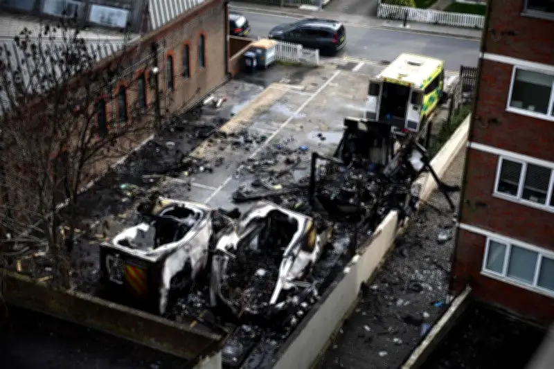 Londres : quatre ambulances juives incendiées, un crime de haine antisémite