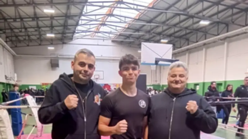 Lorenzo Bernard-Coelho, vice-champion de France de full-contact à 17 ans