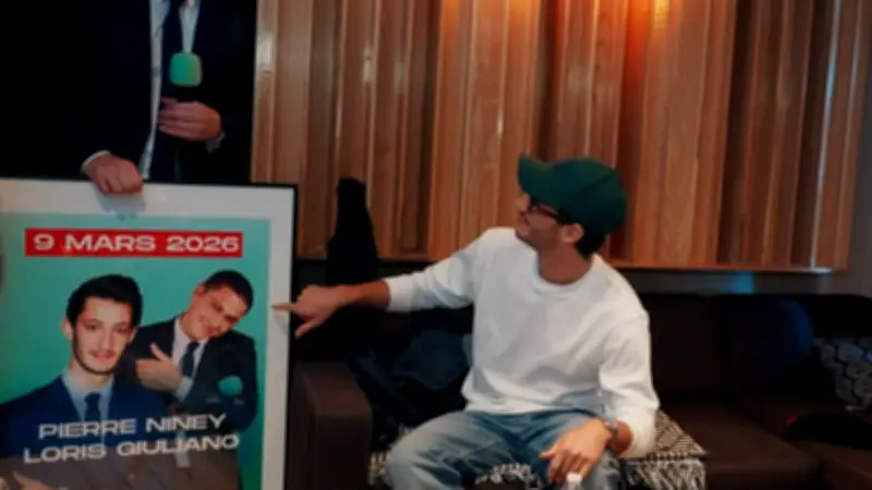 Loris Giuliano et Pierre Niney triomphent à l'Accor Arena avec un concert unique et risqué