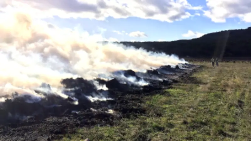 Lozère : un accident de motoculteur et deux écobuages incontrôlés mobilisent les pompiers