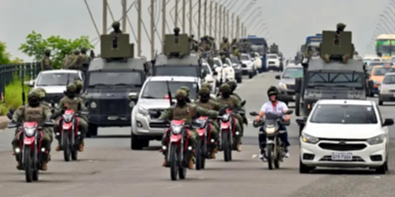 L'Équateur déploie 75 000 militaires dans une opération antidrogue soutenue par les États-Unis