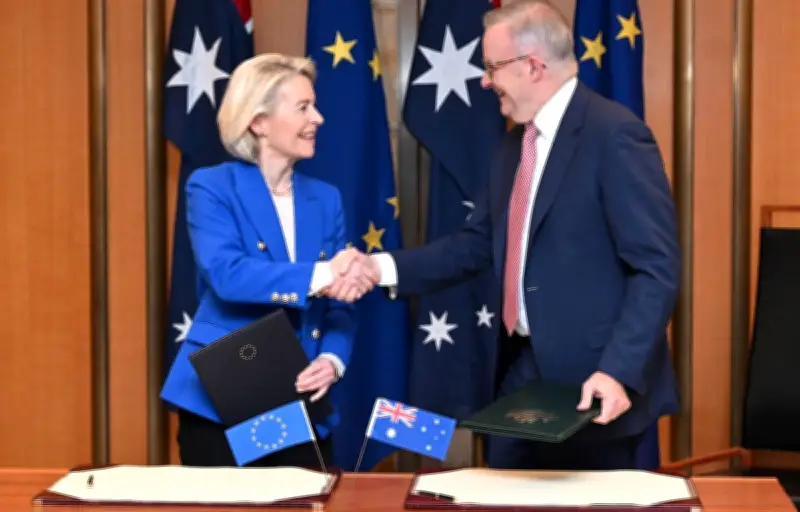 L'UE signe un accord de libre-échange avec l'Australie, malgré les craintes agricoles