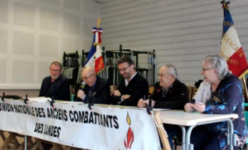 L'UNC honore ses disparus et accueille un nouveau vice-président lors de sa réunion